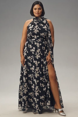 Sachin & Babi Kayla Halter Gown