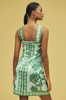 Greylin Miki Halter Mini Dress