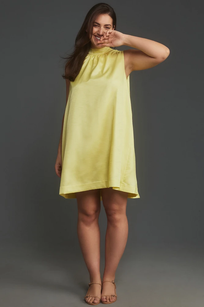 Sunday Brooklyn Bow Mini Shift Dress