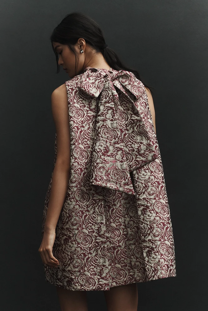 Sunday Brooklyn Brocade Mini Shift Dress
