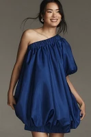 Sunday Brooklyn One-Shoulder Bubble Mini Dress