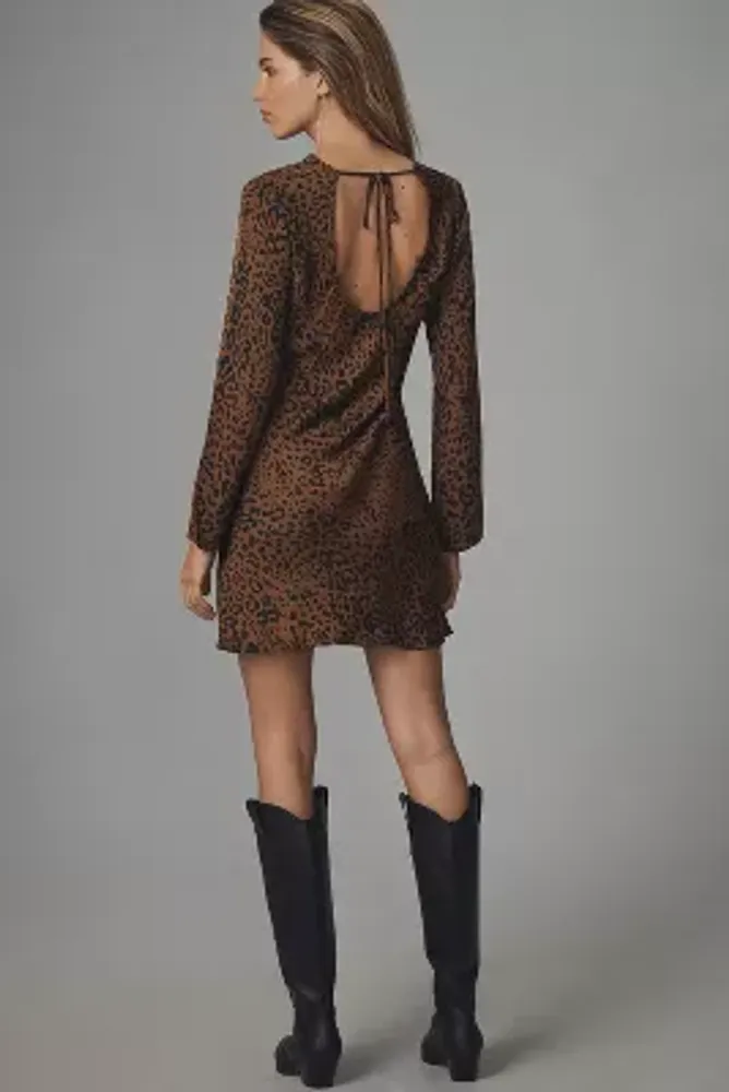 Bella Dahl Long-Sleeve Slim Mini Dress