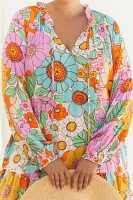 Show Me Your Mumu Plus Long-Sleeve Floral Kaftan