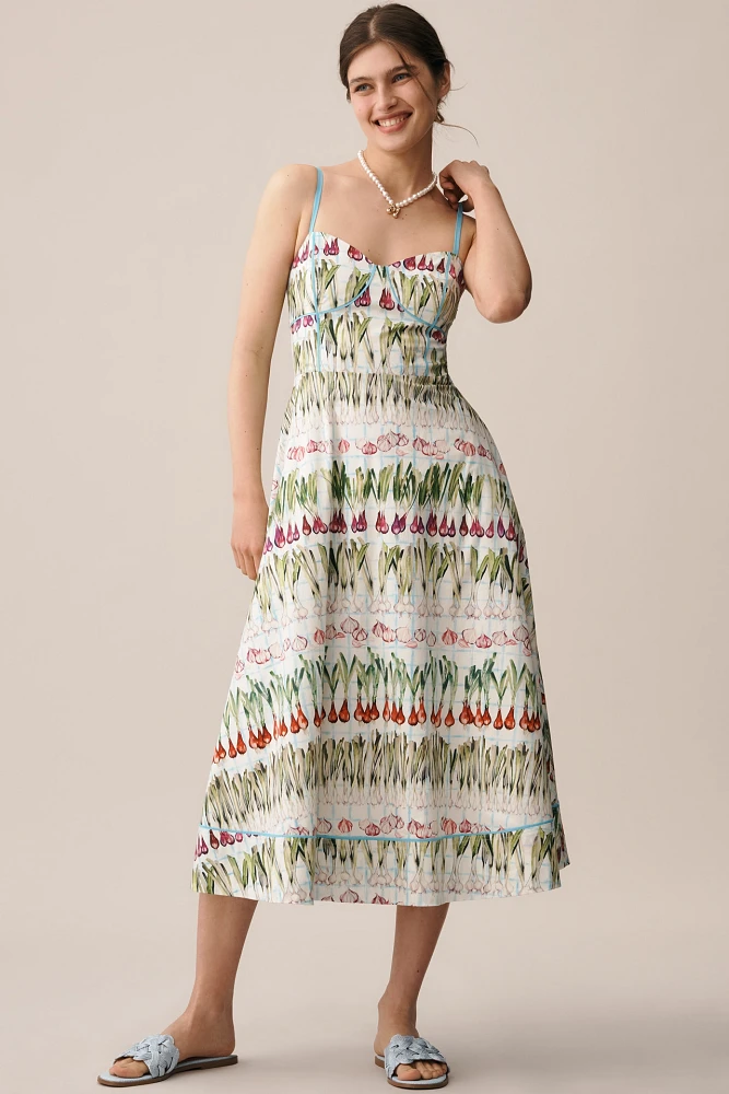Rachel Antonoff Harper Sleeveless A-Line Midi Dress