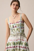 Rachel Antonoff Harper Sleeveless A-Line Midi Dress