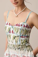 Rachel Antonoff Harper Sleeveless A-Line Midi Dress