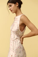 WeWoreWhat Boat-Neck Slip Maxi Dress
