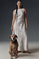 WeWoreWhat Boat-Neck Slip Maxi Dress