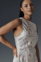 WeWoreWhat Boat-Neck Slip Maxi Dress