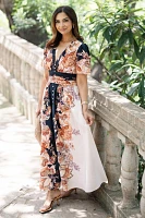 The @heynasreen Katerina Button-Front Dress