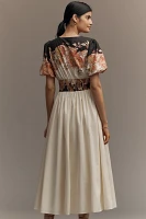 The @heynasreen Katerina Button-Front Dress