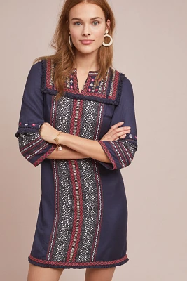 Alto Embroidered Tunic Dress