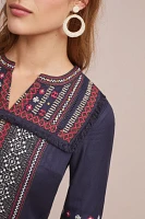 Alto Embroidered Tunic Dress