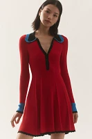 By Anthropologie Collared Sweater Dress