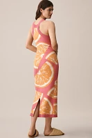 Maeve Sleeveless Icon Slim Sweater Midi Dress