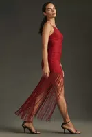 Vineet Bahl Fringe Dress