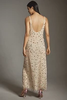 Let Me Be Bejeweled Mesh Maxi Dress