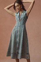 Elliatt Giselle Denim Midi Dress