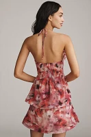 Elliatt Evalina Floral Halter Mini Dress