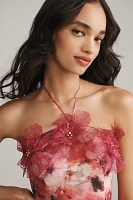 Elliatt Evalina Floral Halter Mini Dress