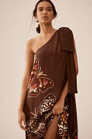 Conditions Apply Revona One-Shoulder Maxi Dress