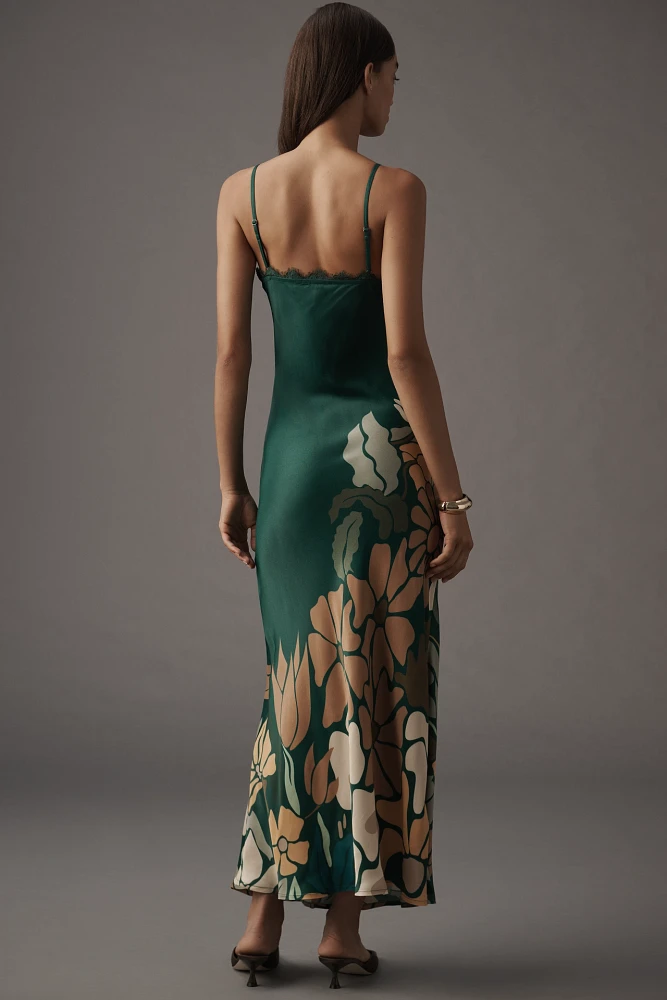 Bl-nk Eustella Bare V-Neck Maxi Dress