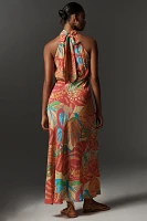 Bl-nk Elainne Halter Midi Dress