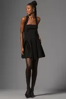 Maeve Halter Fit & Flare Mini Dress