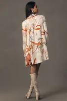 Maeve Tie-Neck Mini Dress