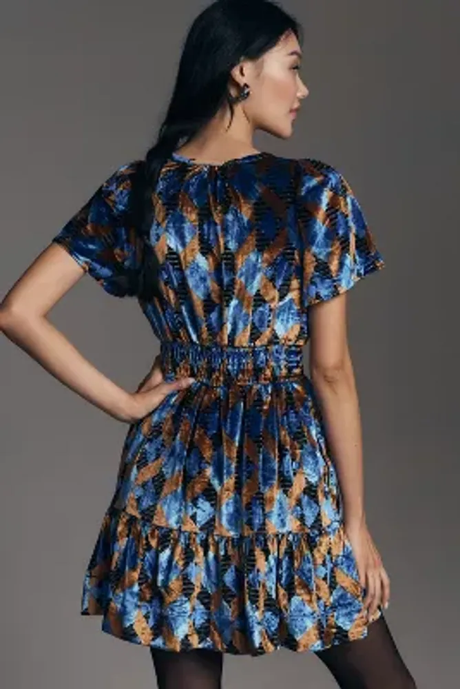 The Somerset Mini Dress: Velvet Edition