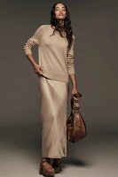 ASTR The Label Helene Long-Sleeve Twofer Maxi Dress