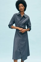 ASTR The Label Flykra Wrap Shirt Dress