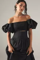 Moon River Off-The-Shoulder Cutout Maxi Dress