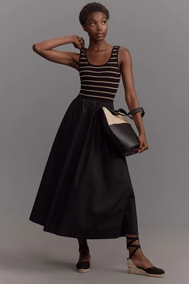 Moon River Twofer Midi Dress