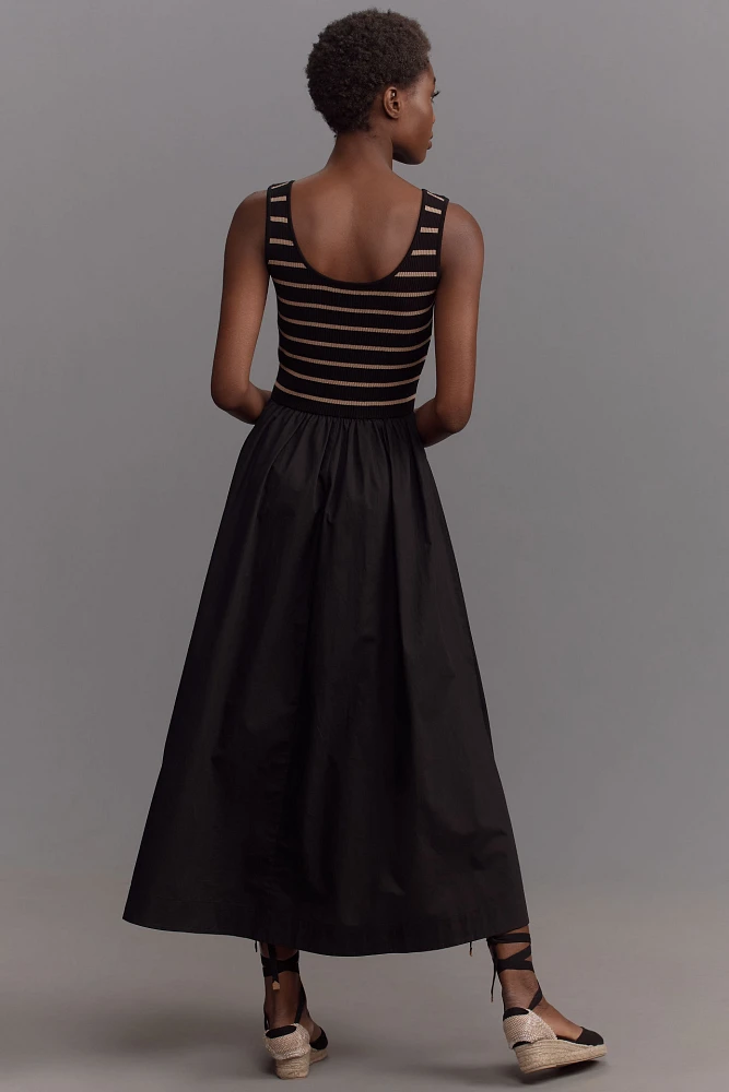 Moon River Twofer Midi Dress