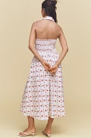 Flamenco Off-The-Shoulder Striped Dress