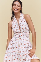 Flamenco Off-The-Shoulder Striped Dress
