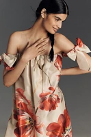 Hutch Iris Off-The-Shoulder Maxi Dress