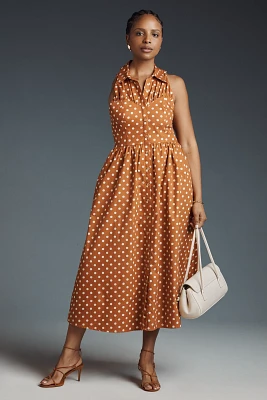 Hutch Vivian Sleeveless Midi Shirtdress