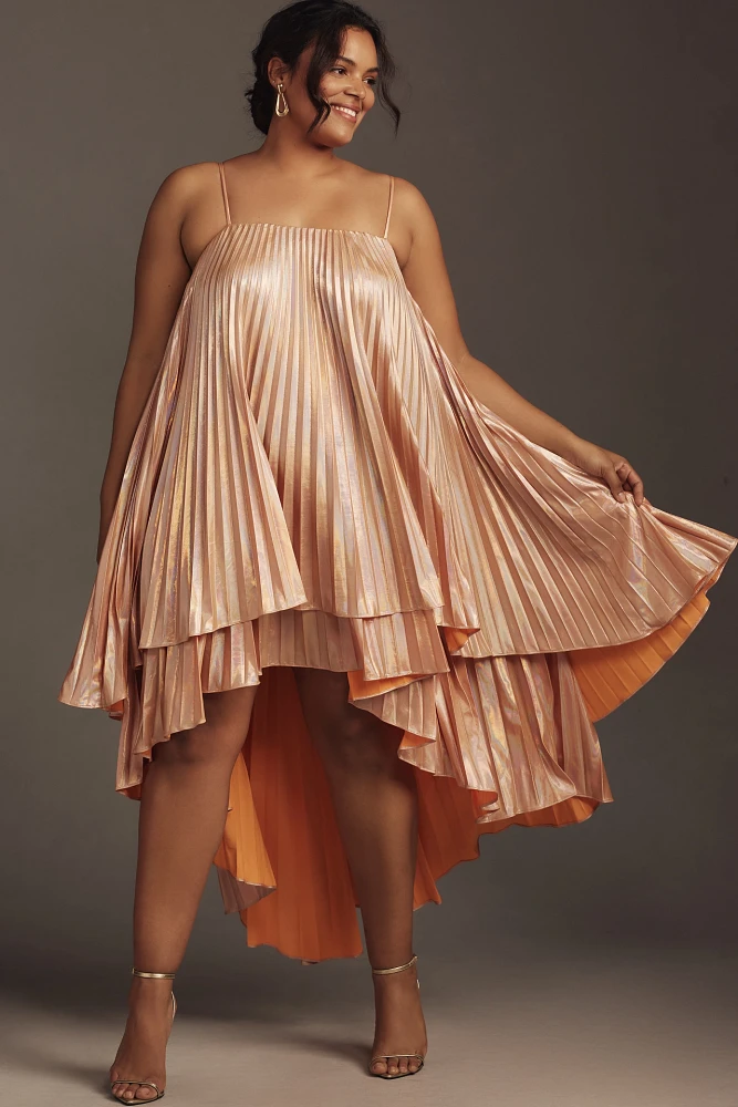 Hutch Layered Pleats Dress