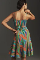 Hutch Zina Wrap Midi Dress