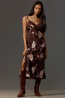 Hutch Satin Midi Slip Dress