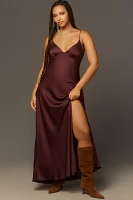 Hutch Plus Emaline V-Neck Slip Maxi Dress