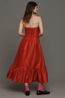 Hutch Strapless Heart Maxi Dress