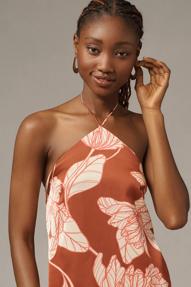 hutch halter midi dress Halter Midi Dress