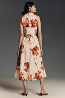 Hutch Vivian Sleeveless Midi Shirt Dress