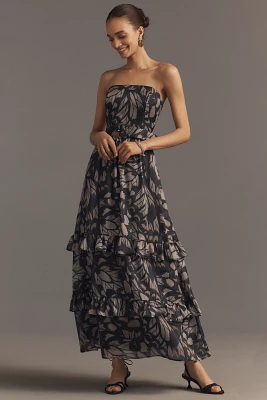 Hutch Sleeveless Belted Maxi Dress