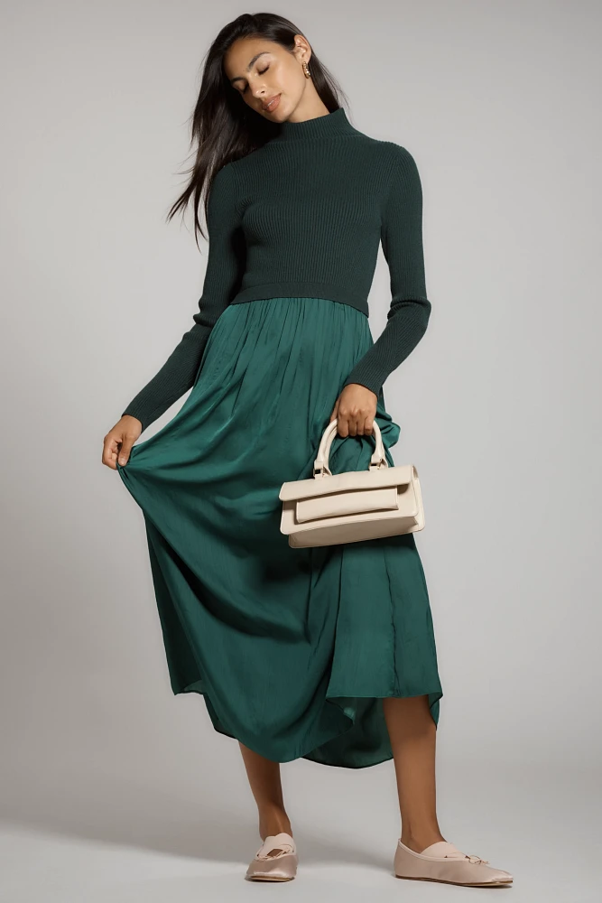 The Thea Twofer Sweater Dress