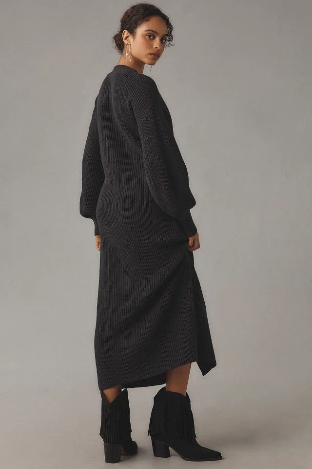 By Anthropologie Long-Sleeve Belted Cardigan Sweater Midi Dress at Mall of  America in Bloomington, MN