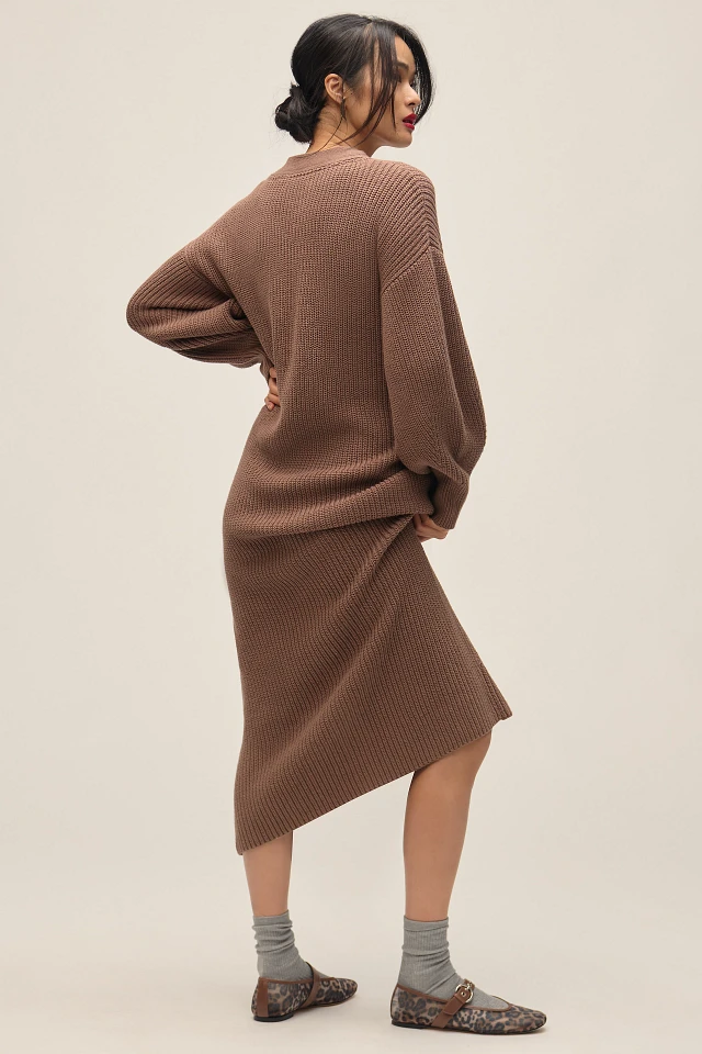 chinese dress ladies Women's Long Lantern Sleeve Oversized Wrap V Neck Soft Knit Sweater Dress  Open Front Cardigan Coat Outwear with Belt Pink at Amazon Women's Clothing  store